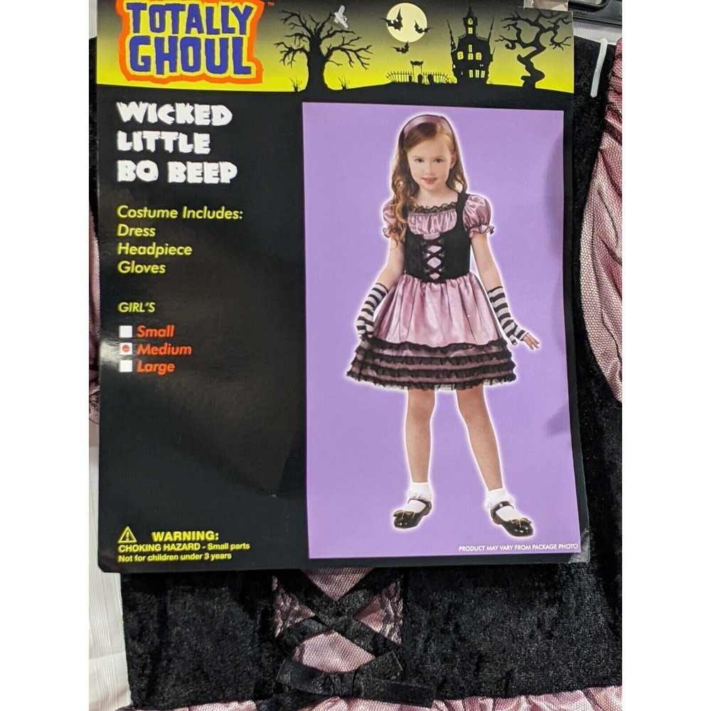 Totally‎ Ghoul Wicked Little Bo Beep Girl's Halloween Costume Size Medium